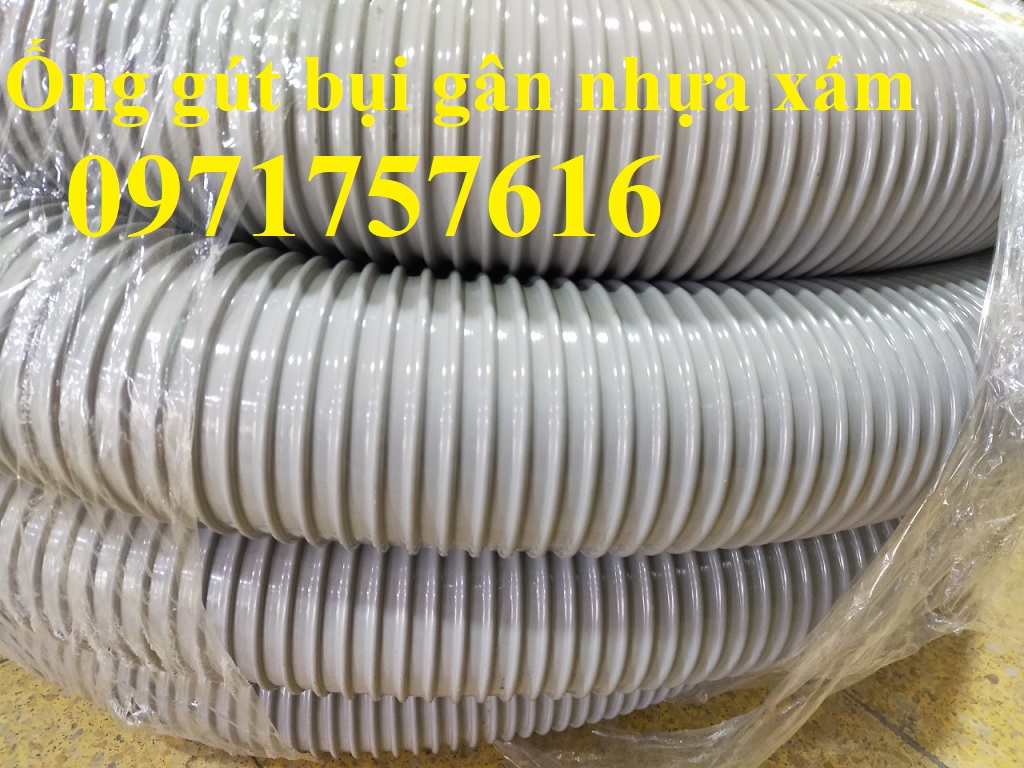 Báo giá ống hút bụi gân nhựa ,ống hút bụi gân thép 