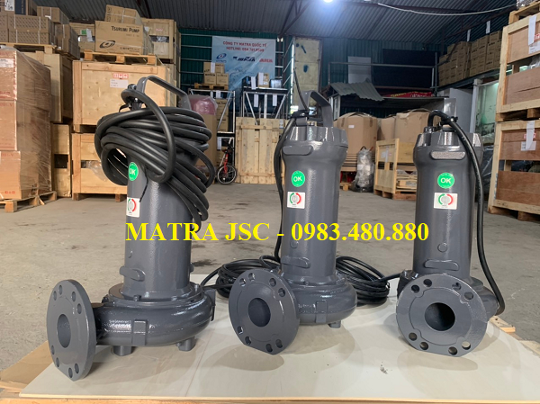 Báo giá máy bơm chìm nước thải tsurumi Avant MYB 2000/4/100 B0HT5