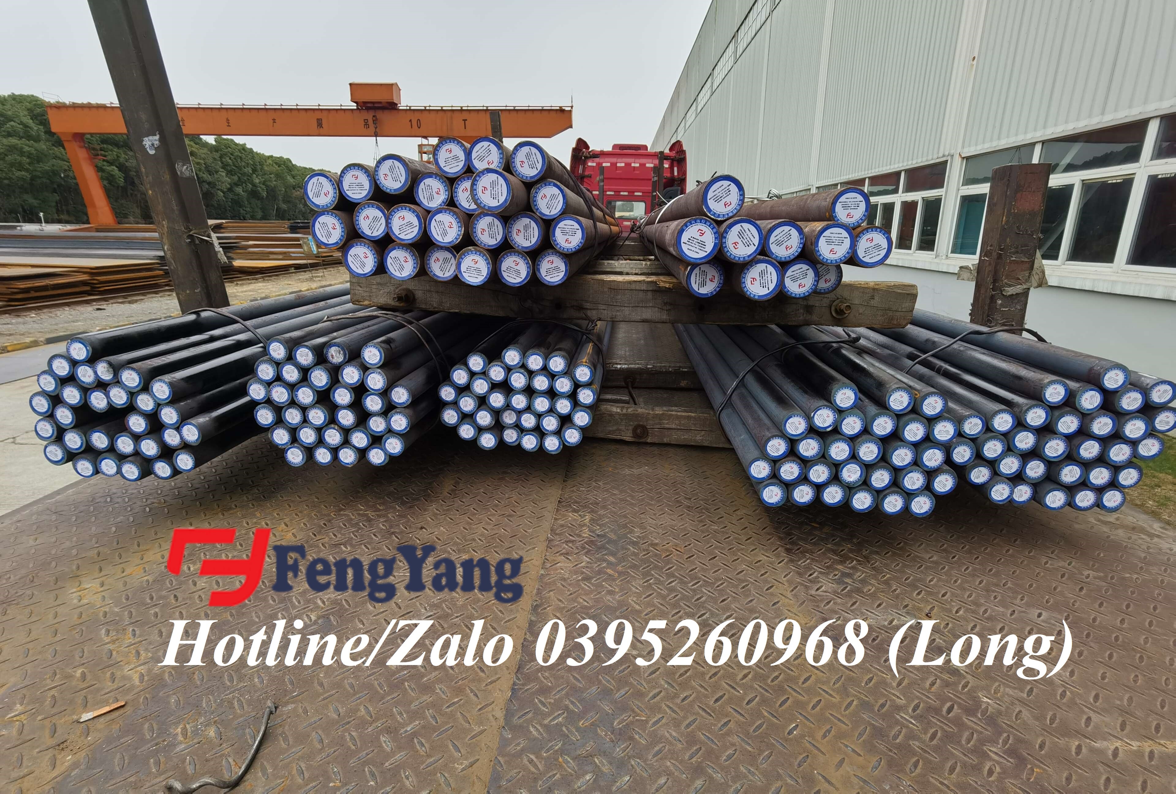 Tròn Đặc cán nóng/rèn S20C, S45C, 40Cr, 20Cr, SCM420, 30CrNiMo8