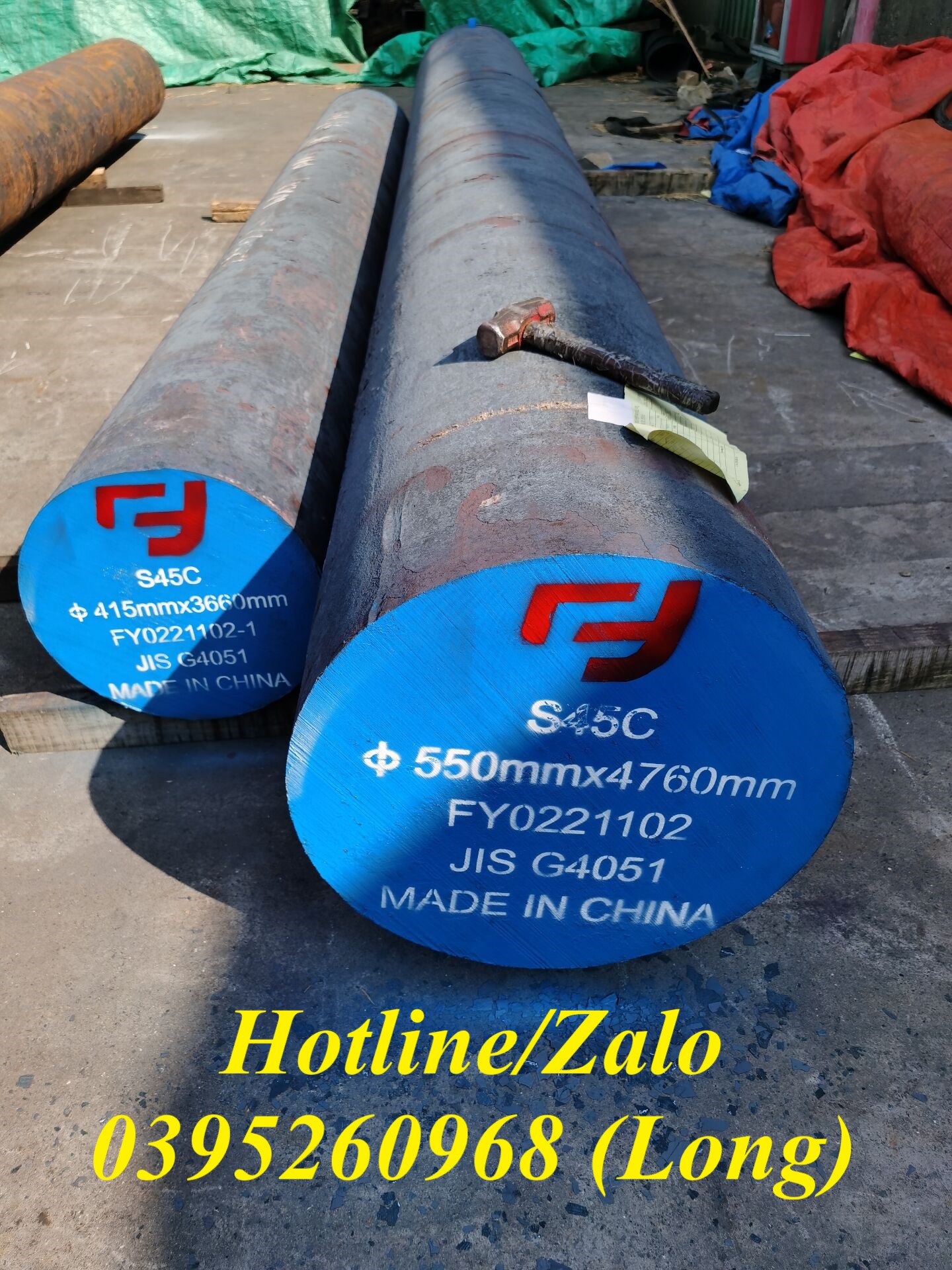 Tròn Đặc cán nóng/rèn S20C, S45C, 40Cr, 20Cr, SCM420, 30CrNiMo8