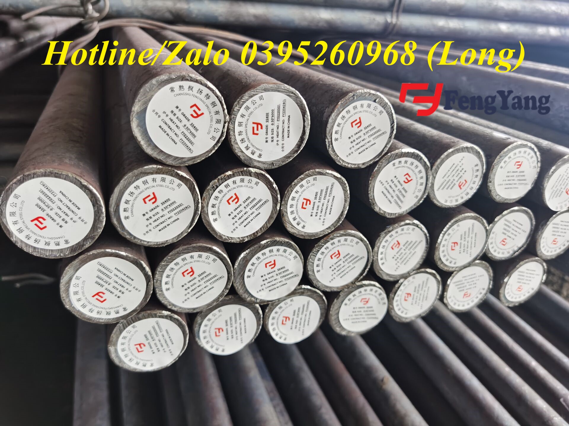 Tròn Đặc cán nóng/rèn S20C, S45C, 40Cr, 20Cr, SCM420, 30CrNiMo8