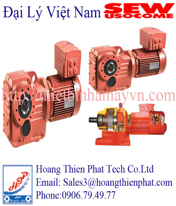 Động cơ bánh răng Sew eurodrive tại Việt Nam