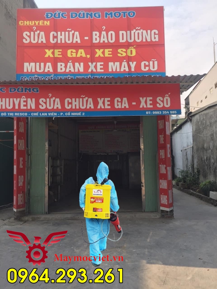 MUA 1 TẶNG 1, Máy phun thuốc muỗi, diệt côn trùng Turbo BA6