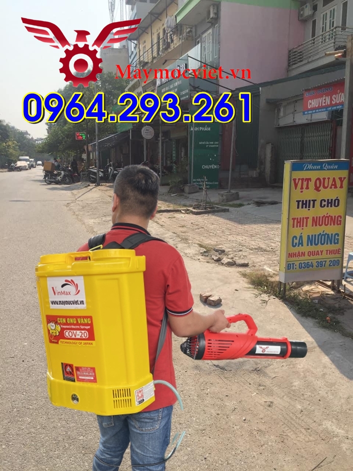 MUA 1 TẶNG 1, Máy phun thuốc muỗi, diệt côn trùng Turbo BA6