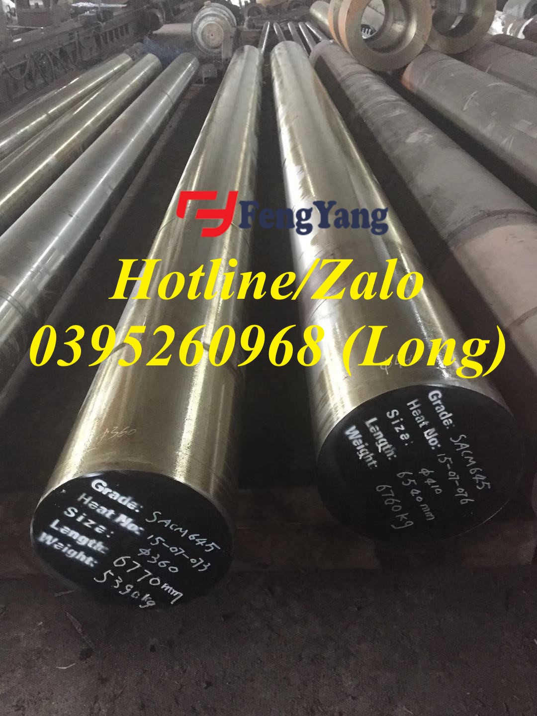 Tròn Đặc/ Trục Rèn S45C, SCr440, SCM440...