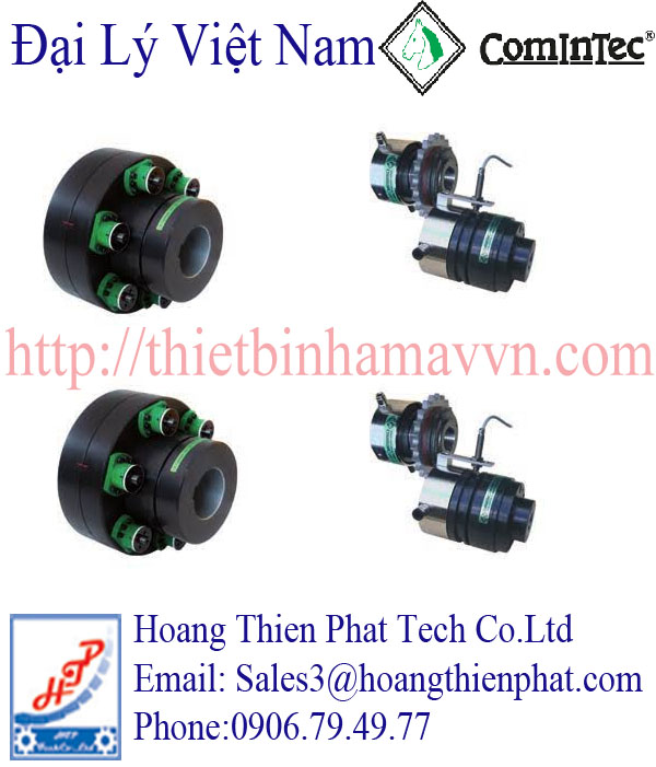 đại lý phân phối khớp nối trục comlntec chính hãng tại Việt Nam