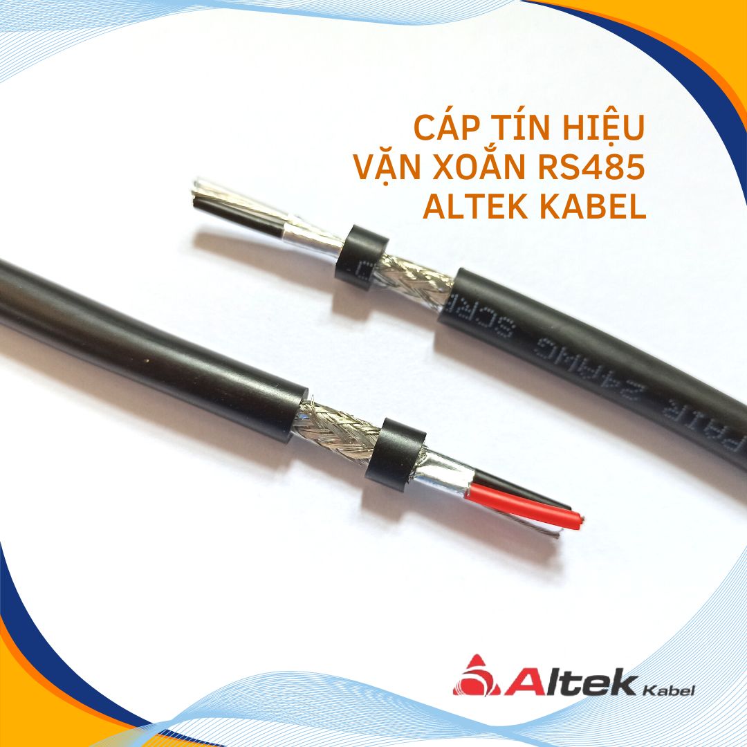 Cáp tín hiệu vặn xoắn RS485 1pair / 2pair ALTEK KABEL