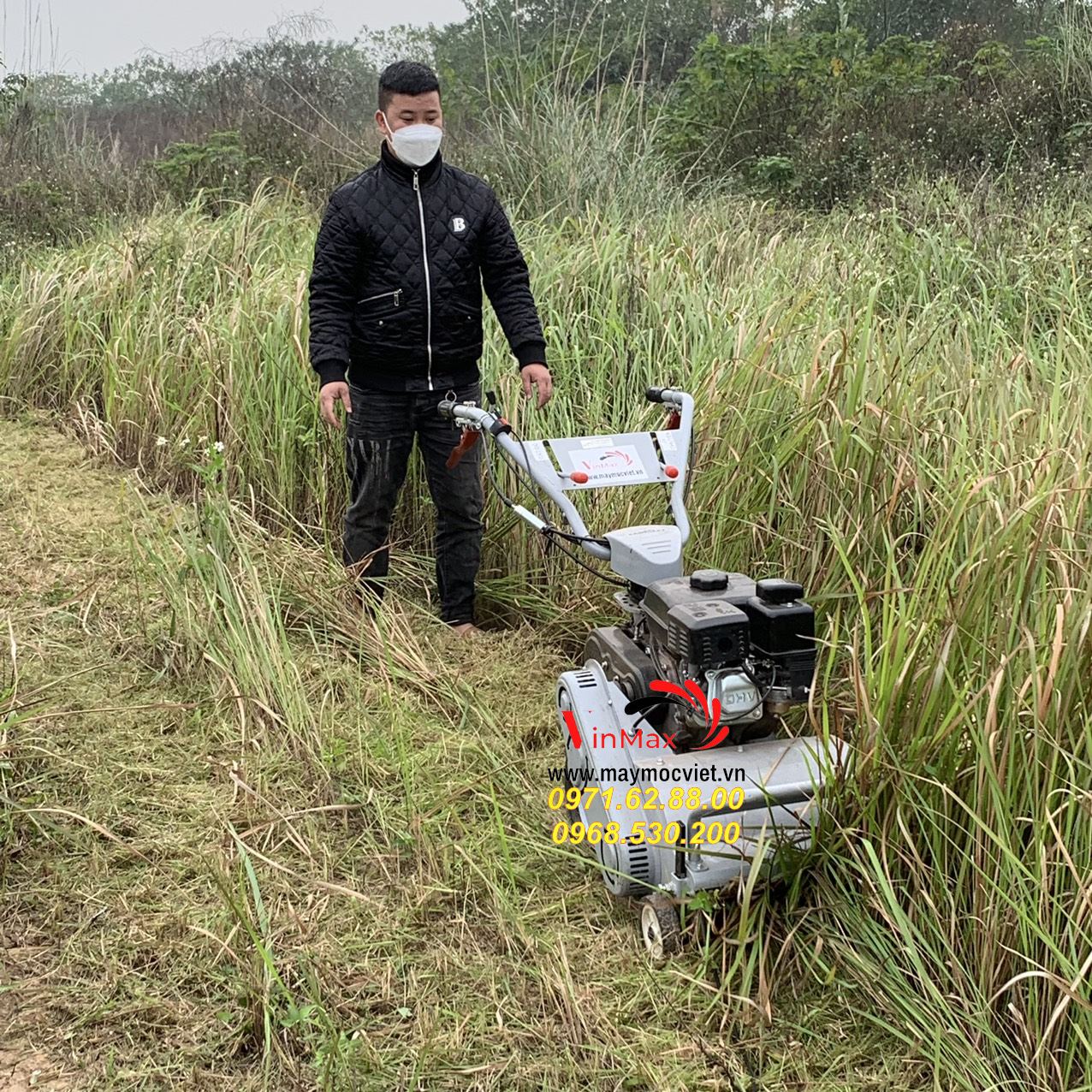 Máy cắt cỏ trục băm Kawasaki VMTB70 miễn phí chuyển hàng toàn quốc