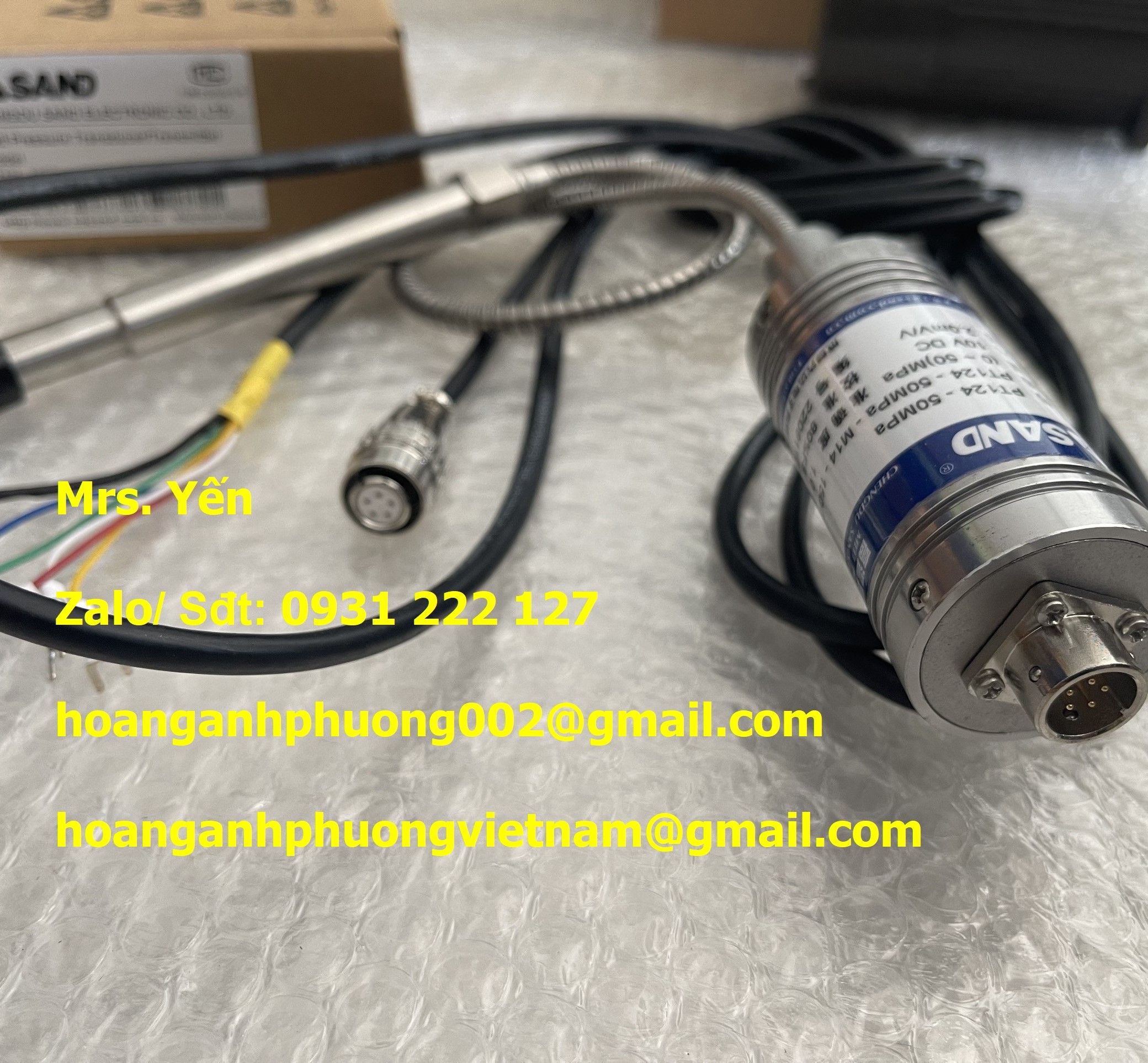 Chuyên nhập khẩu SAND giá tốt  PT124-50MPa-M14-150/370