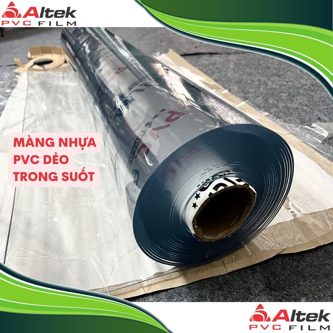 Màng nhựa PVC dẻo trong suốt khổ lớn ALTEK PVC FILM
