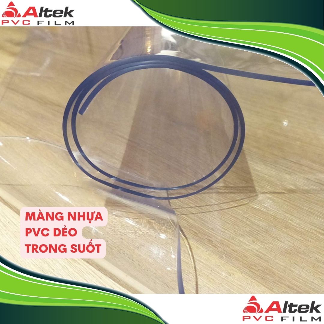 Màng nhựa PVC dẻo trong suốt khổ lớn ALTEK PVC FILM