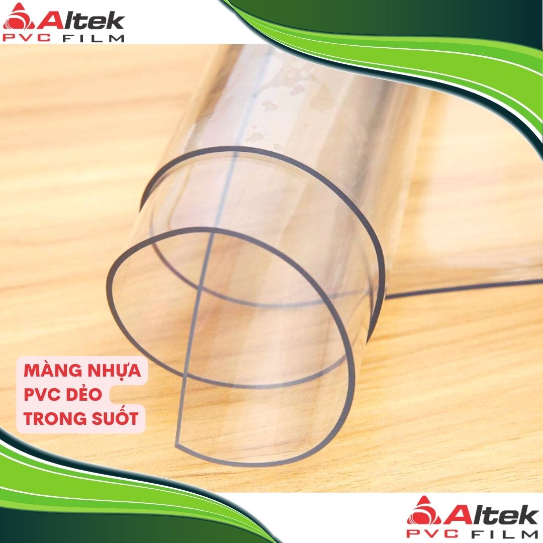 Màng nhựa PVC dẻo trong suốt khổ lớn ALTEK PVC FILM