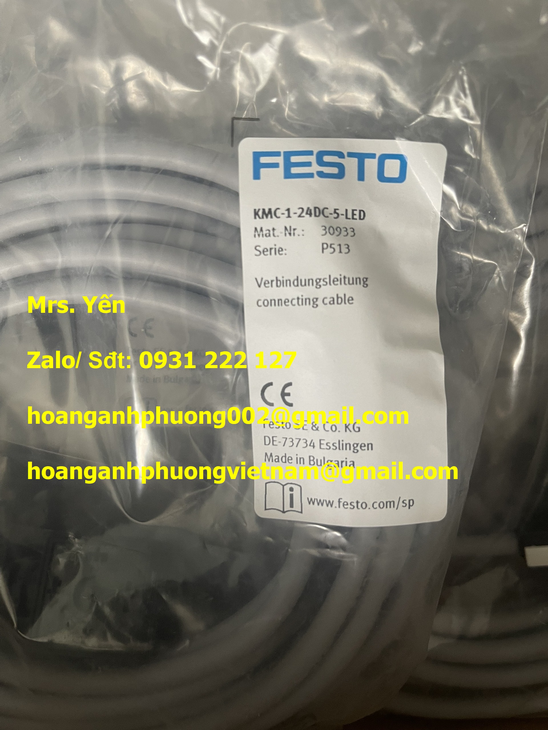KMV-1-24VDC-2,5-LED  FESTO NHẬP KHẨU TRỰC TIẾP MỚI 100%