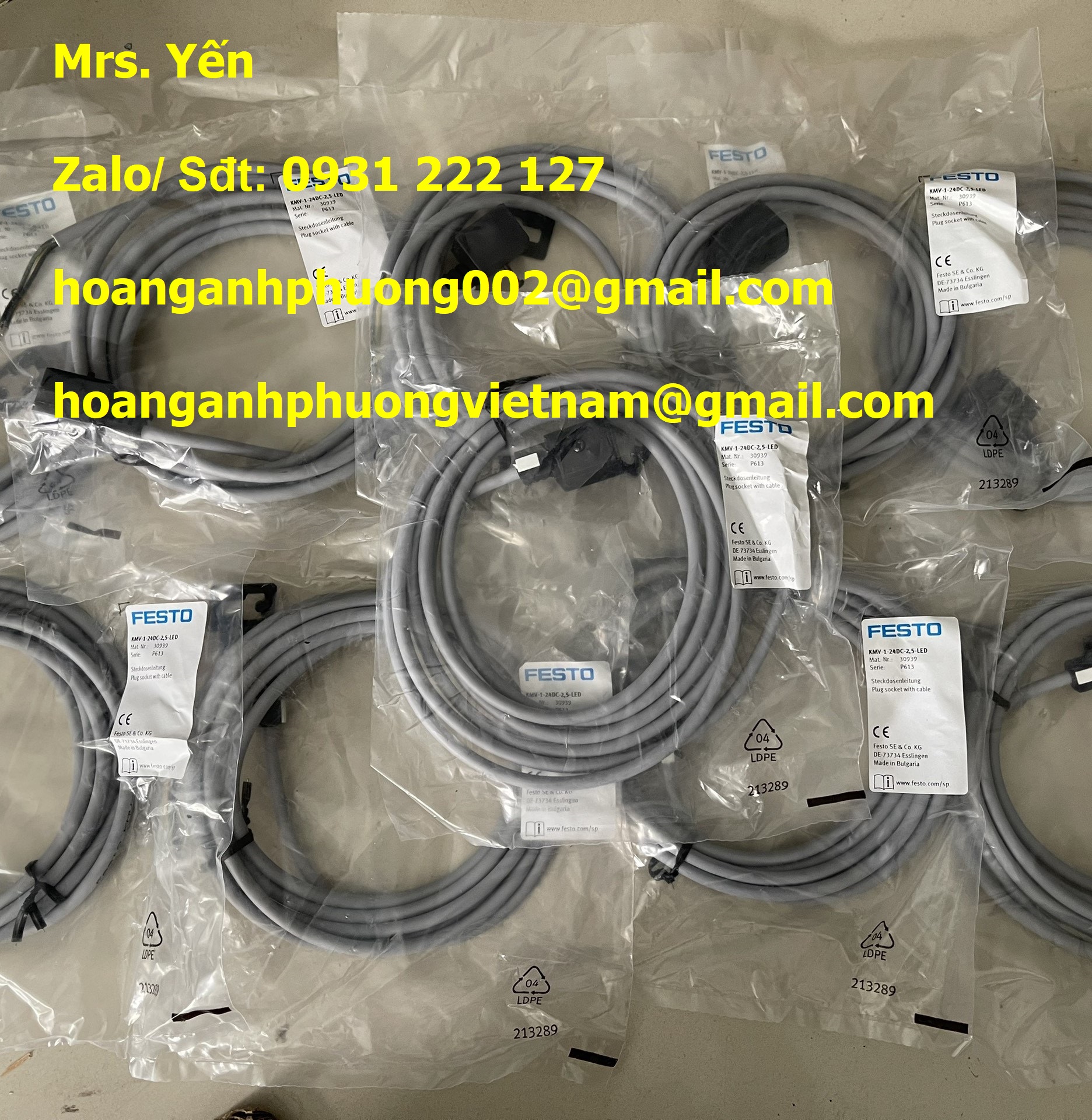 KMV-1-24VDC-2,5-LED  FESTO NHẬP KHẨU TRỰC TIẾP MỚI 100%