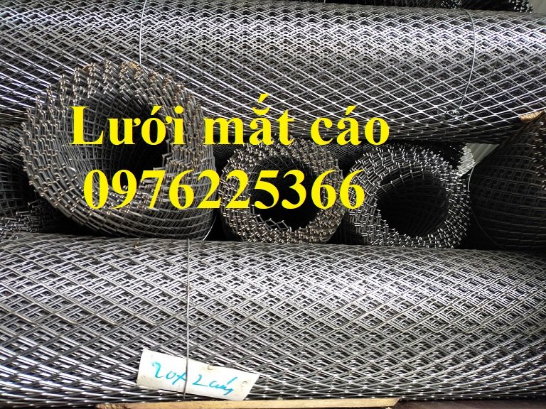 Giá lưới mắt cáo, lưới thép hình thoi, lưới thép dập giãn