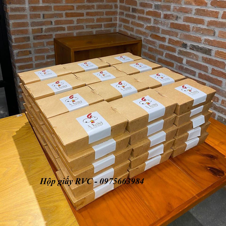 Hộp giấy đựng thức ăn chất lượng giá sỉ tại thủ đức