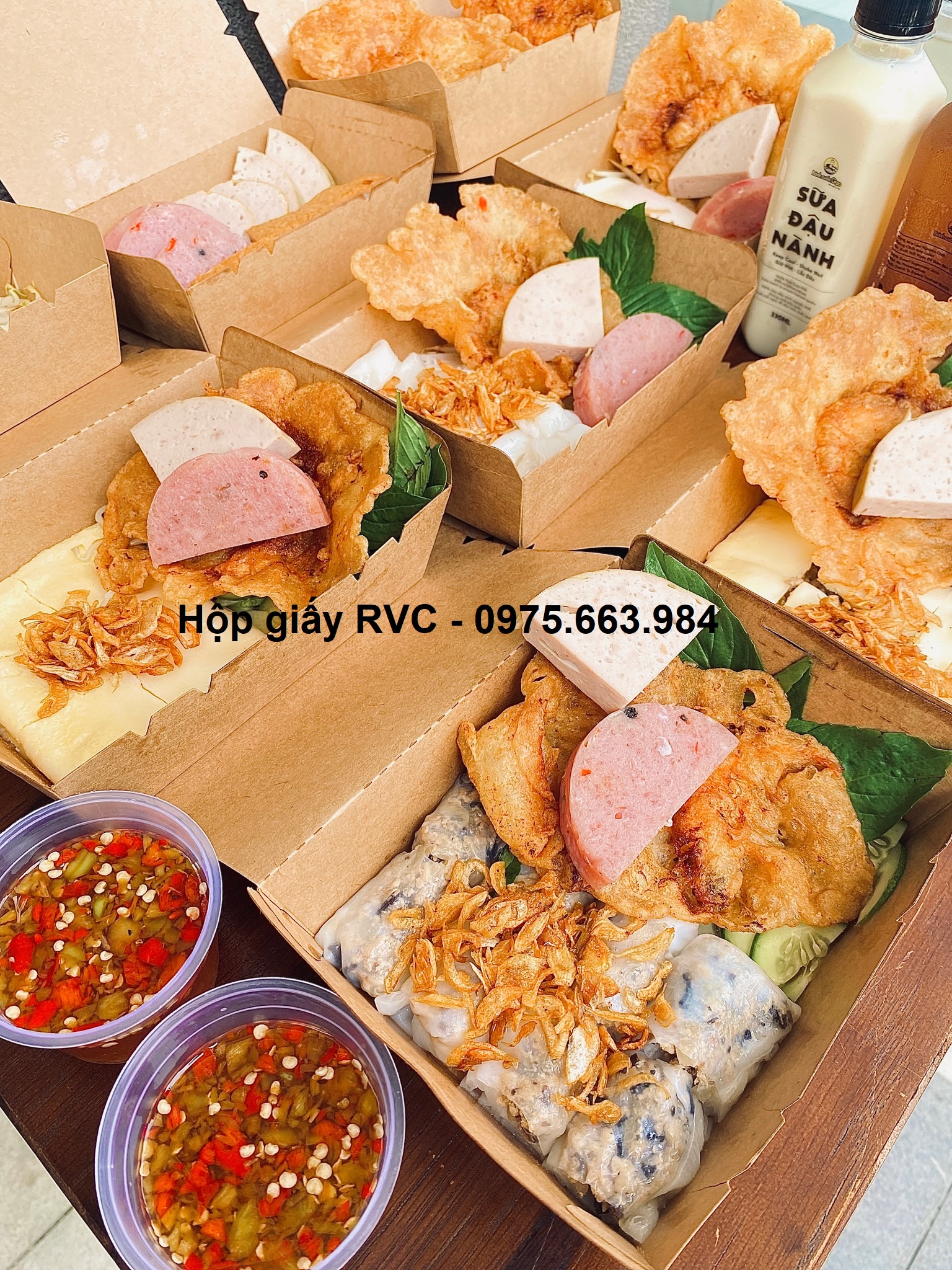 Hộp giấy đựng thức ăn chất lượng giá sỉ tại thủ đức