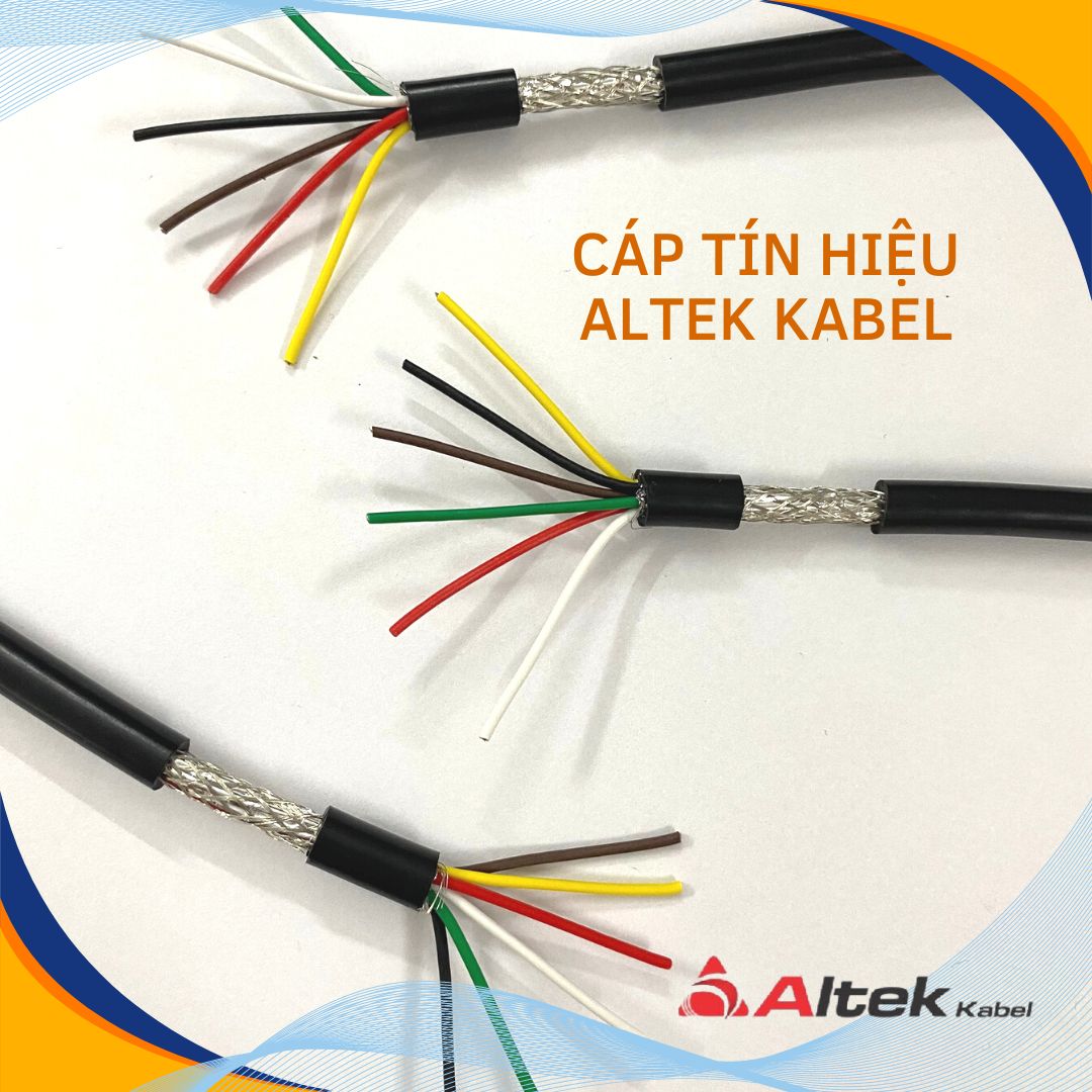 Cáp tín hiệu chống nhiễu ALTEK KABEL 2/4/6/8 lõi x 0.22mm