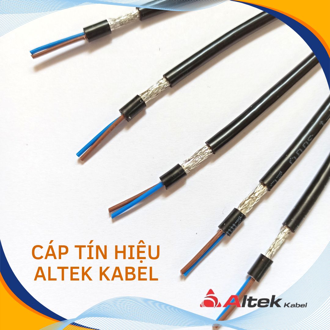 Cáp tín hiệu chống nhiễu ALTEK KABEL 2/4/6/8 lõi x 0.22mm