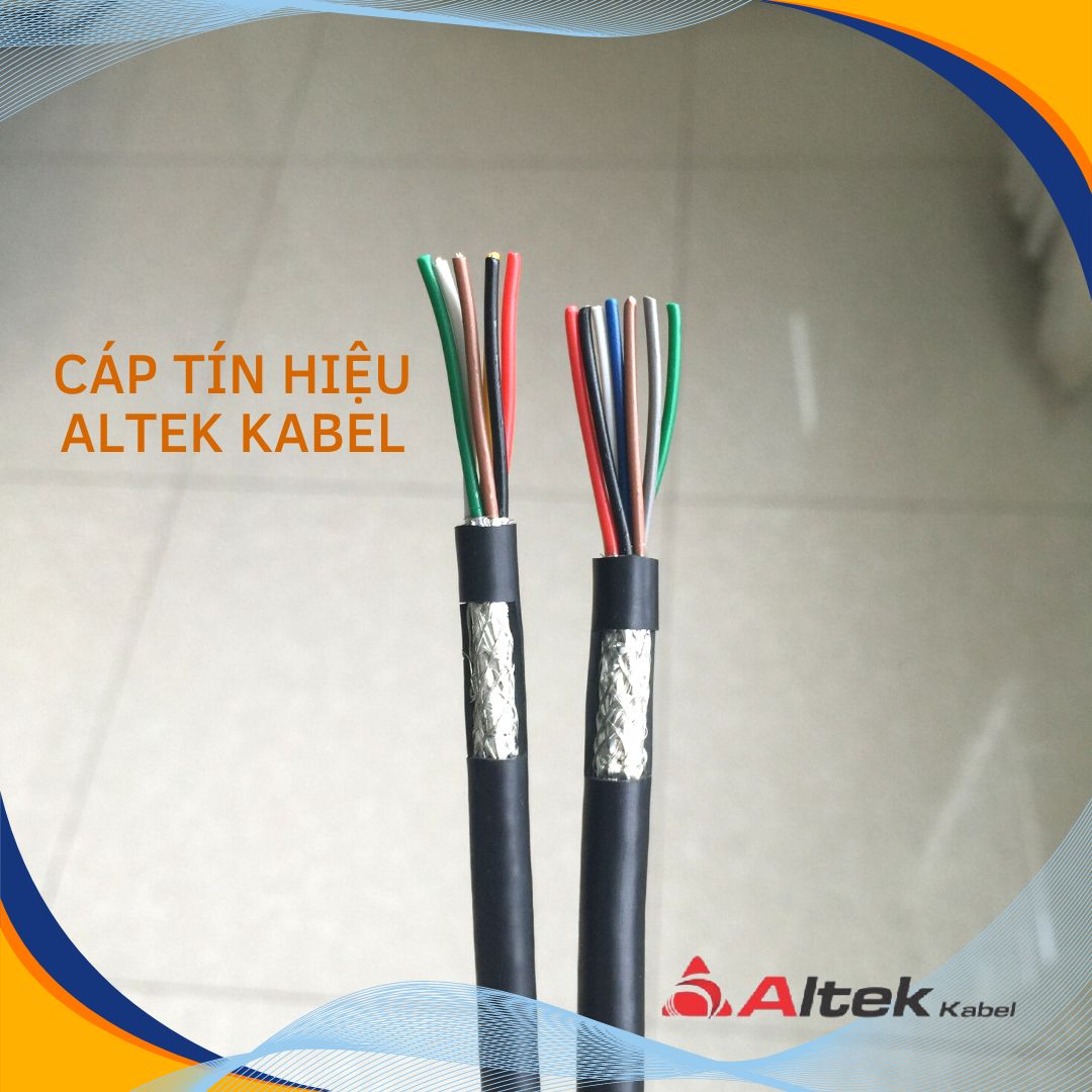 Cáp tín hiệu chống nhiễu ALTEK KABEL 2/4/6/8 lõi x 0.22mm