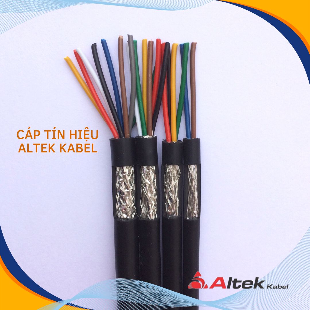 Cáp tín hiệu chống nhiễu ALTEK KABEL 2/4/6/8 lõi x 0.22mm