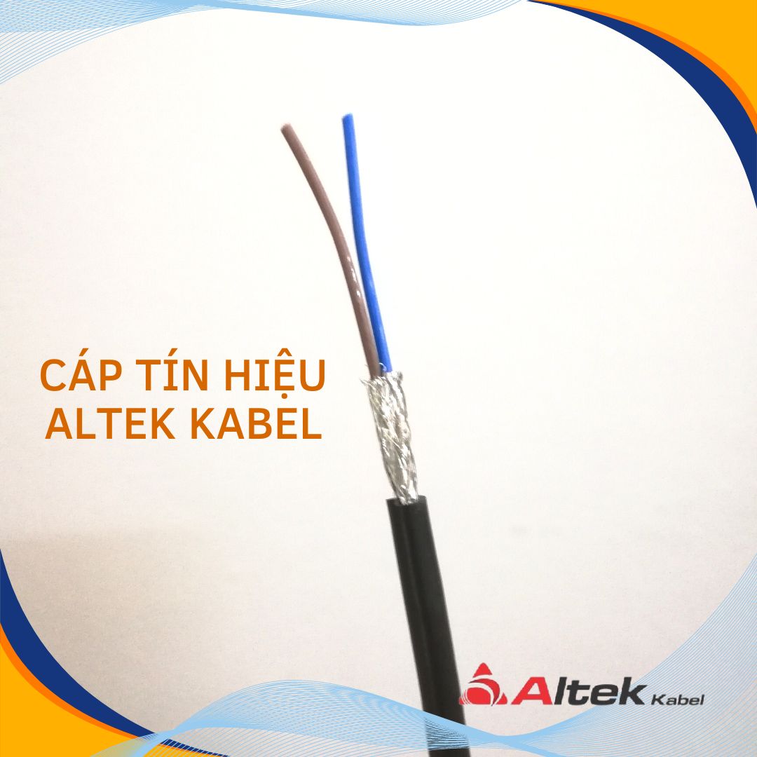 Cáp tín hiệu chống nhiễu ALTEK KABEL 2/4/6/8 lõi x 0.22mm