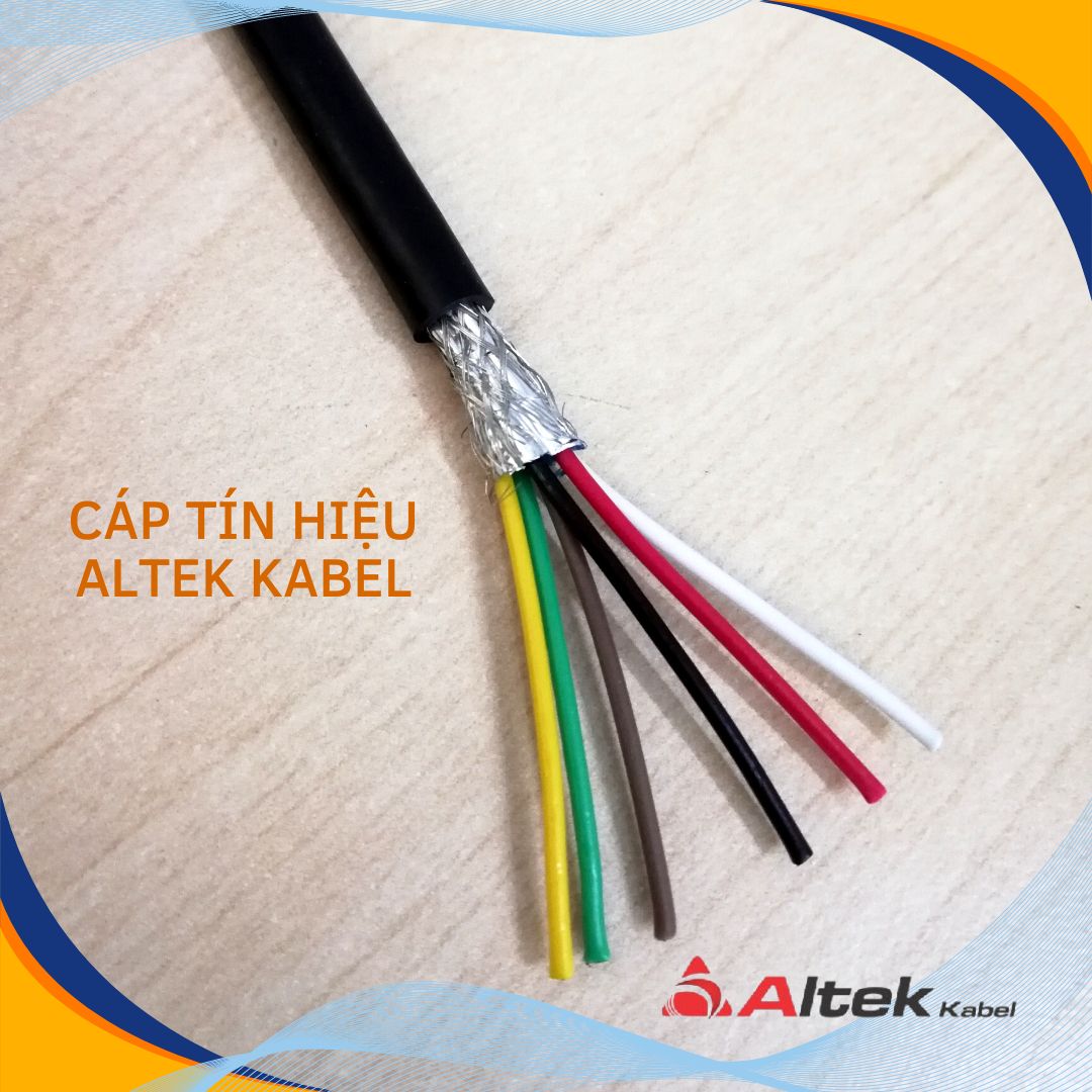 Cáp tín hiệu chống nhiễu ALTEK KABEL 2/4/6/8 lõi x 0.22mm