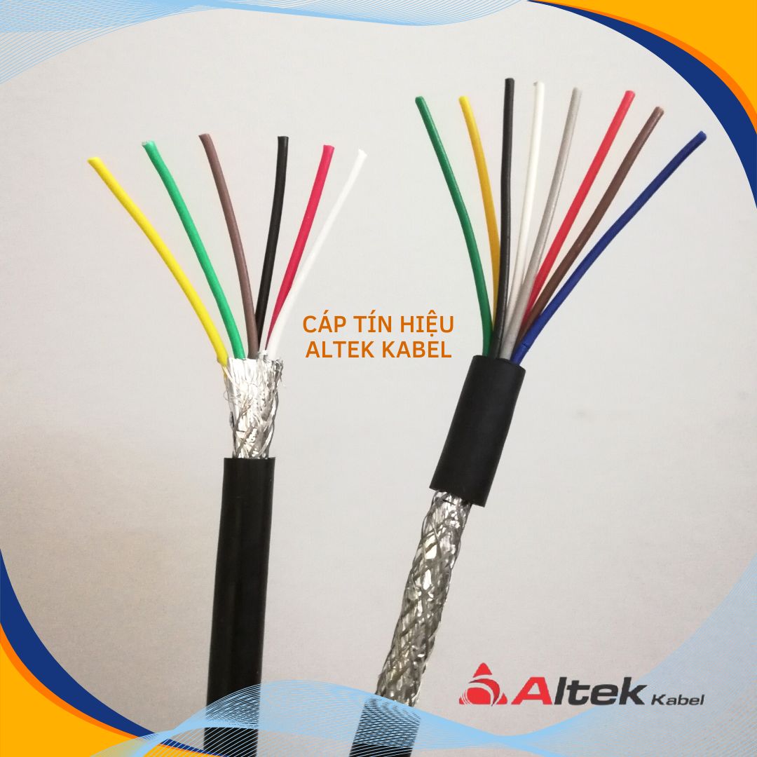 Cáp tín hiệu chống nhiễu ALTEK KABEL 2/4/6/8 lõi x 0.22mm