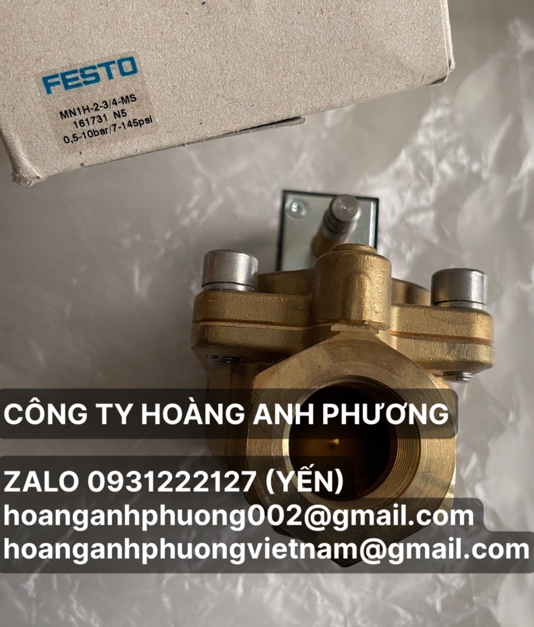 Van Festo nhập khẩu giá tốt  MN1H-2-3/4-MS