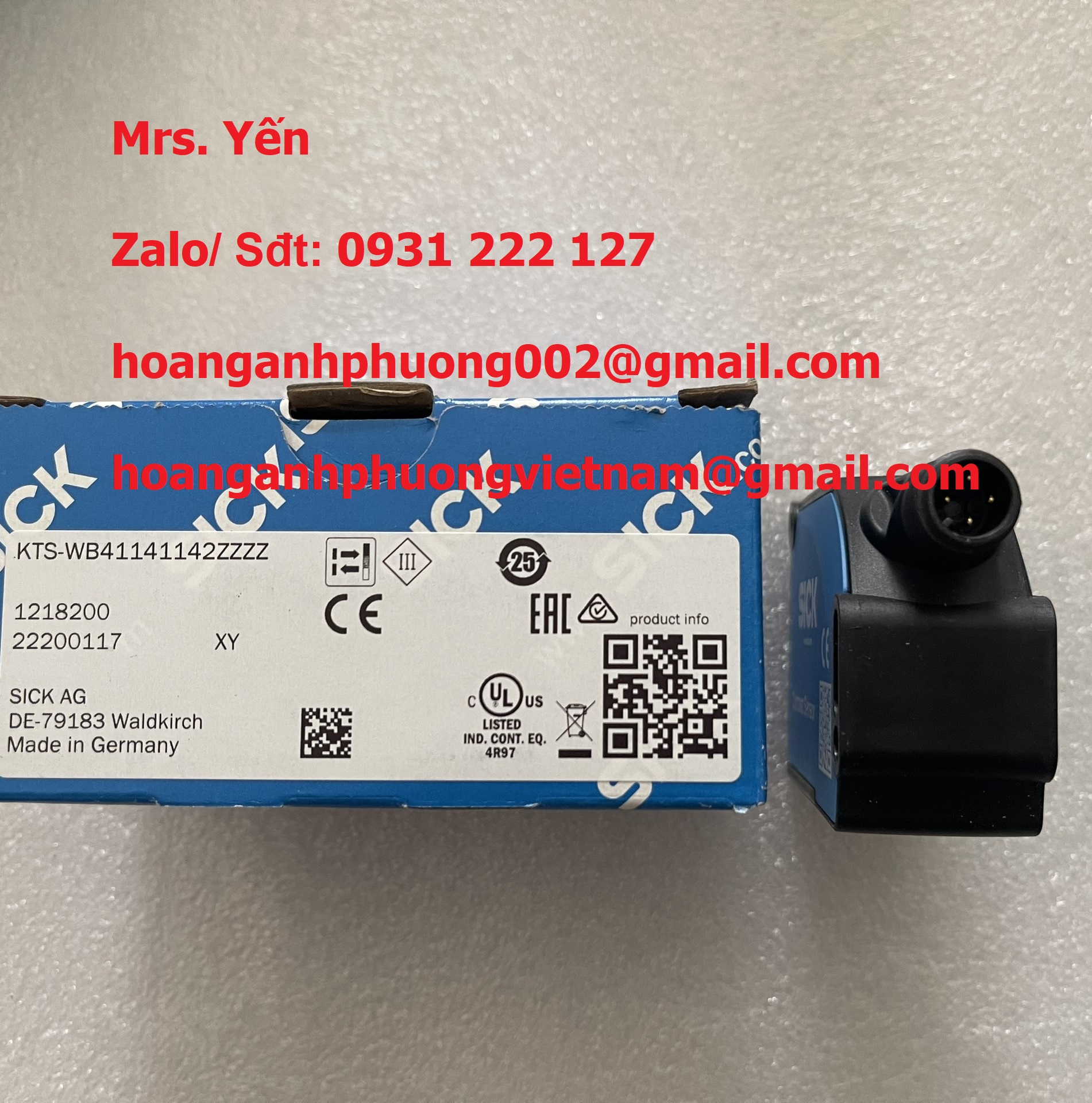 CẢM BIẾN SICK MỚI - NHẬP KHẨU KTS-WB41141142ZZZZ