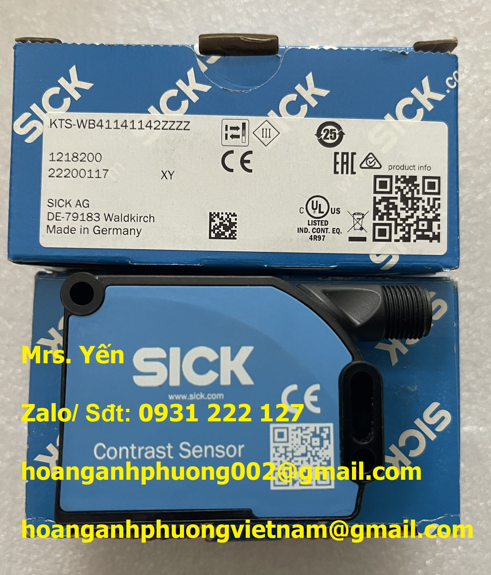 CẢM BIẾN SICK MỚI - NHẬP KHẨU KTS-WB41141142ZZZZ