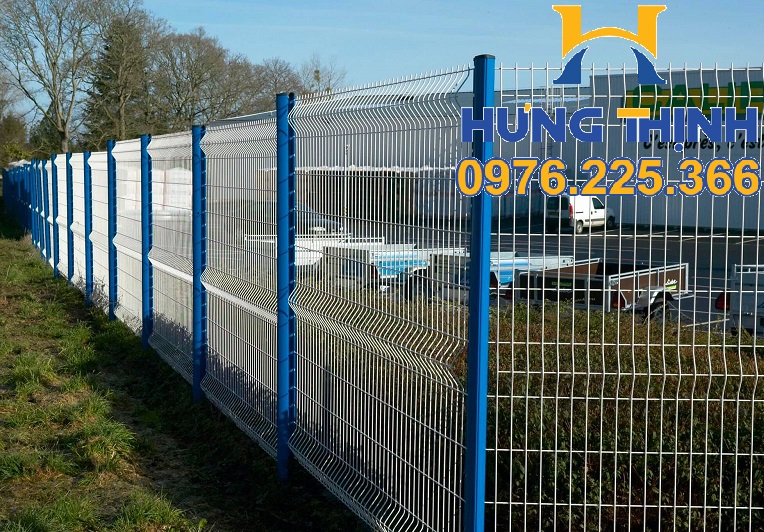 Thi công hàng rào lưới thép hàn,hàng rào sơn tĩnh điện,hàng rào mạ kẽm