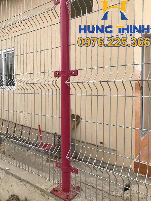 Thi công hàng rào lưới thép hàn,hàng rào sơn tĩnh điện,hàng rào mạ kẽm