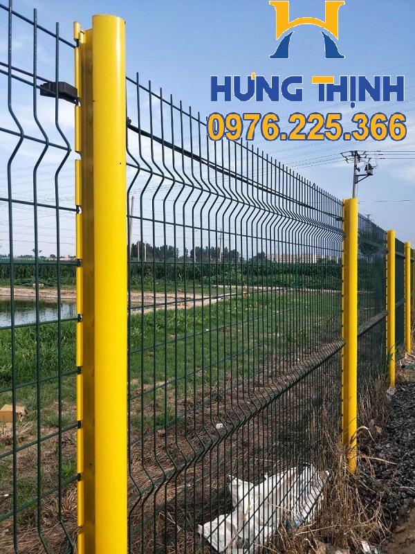 Thi công hàng rào lưới thép hàn,hàng rào sơn tĩnh điện,hàng rào mạ kẽm