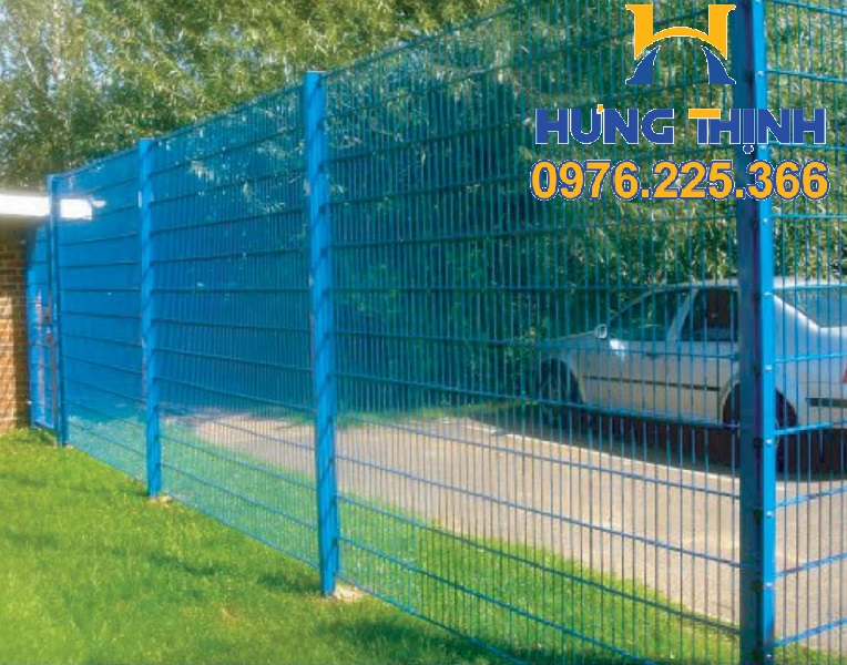 Thi công hàng rào lưới thép hàn,hàng rào sơn tĩnh điện,hàng rào mạ kẽm