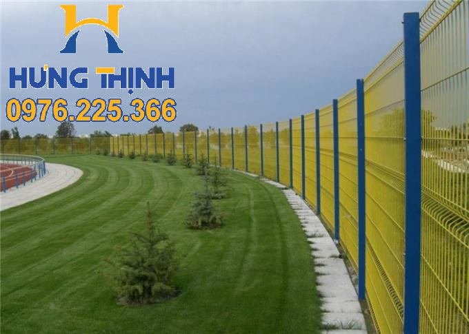 Thi công hàng rào lưới thép hàn,hàng rào sơn tĩnh điện,hàng rào mạ kẽm