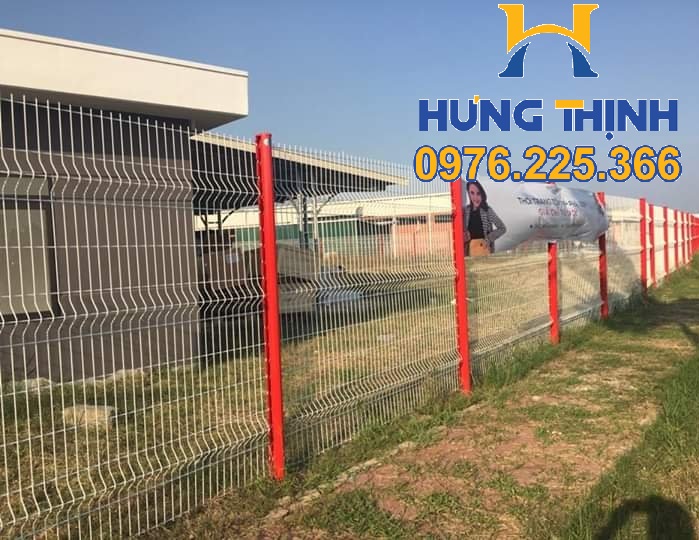 Thi công hàng rào lưới thép hàn,hàng rào sơn tĩnh điện,hàng rào mạ kẽm