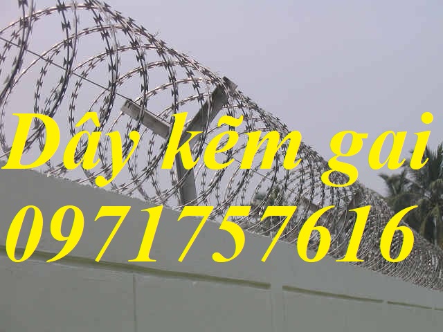 Dây kẽm gai hình dao chống trộm,kẽm gai lưới dao