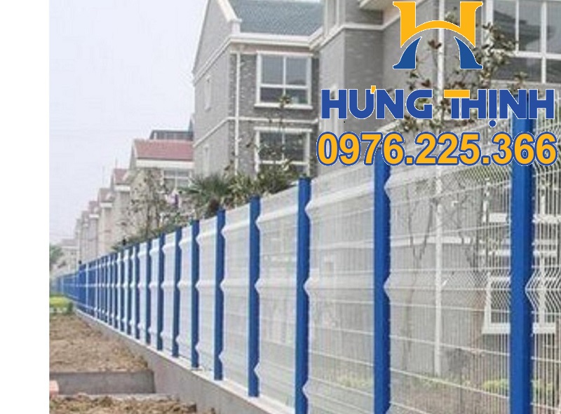 Hàng rào lưới thép hàn ,hàng rào sơn tĩnh điện,hàng rào mạ kẽm