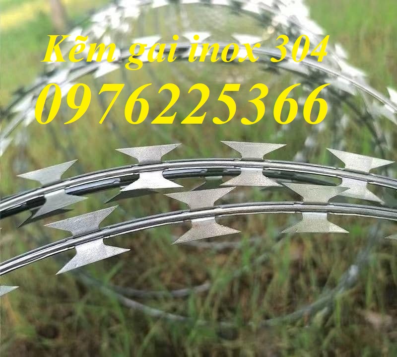 Dây thép gai hình dao,kẽm gai lưỡi dao giá rẻ