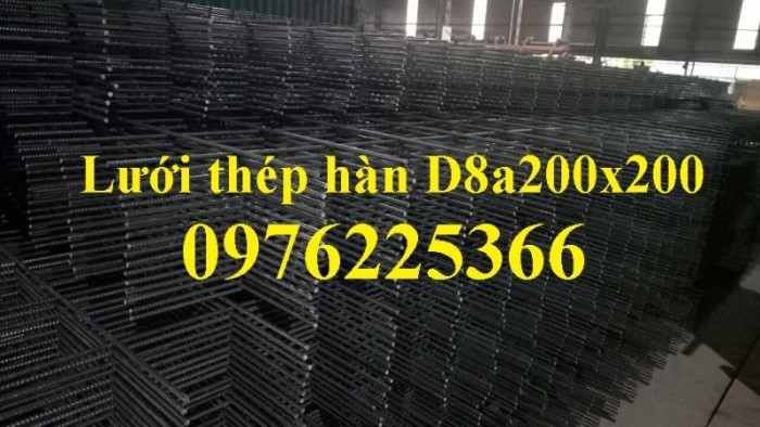 Lưới thép hàn D8A200x200,lưới thép đổ sàn bê tông