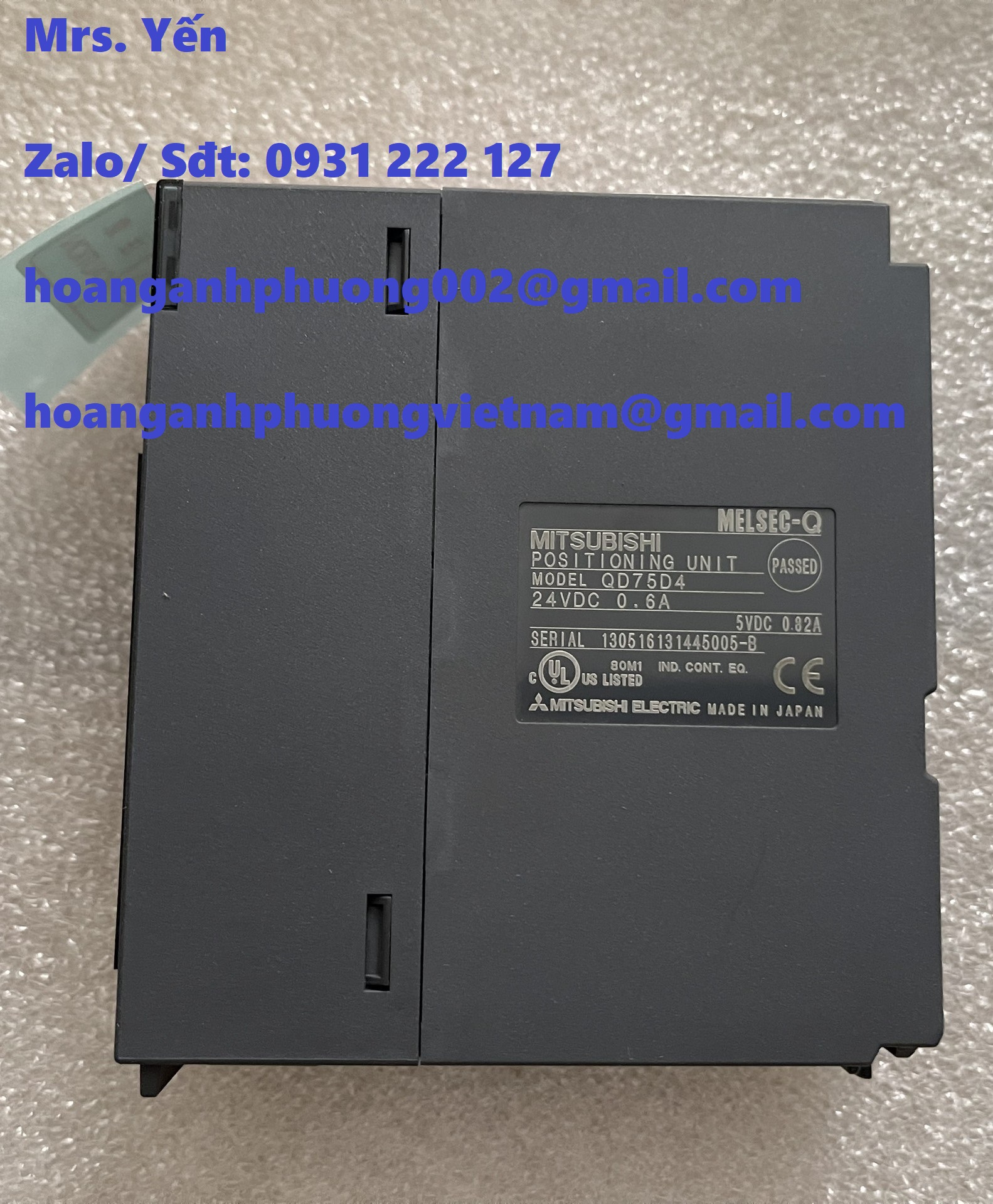 QD75D4 CHUYÊN NHẬP KHẨU MÔ ĐUN MITSUBISHI GIÁ TỐT, MỚI 100%