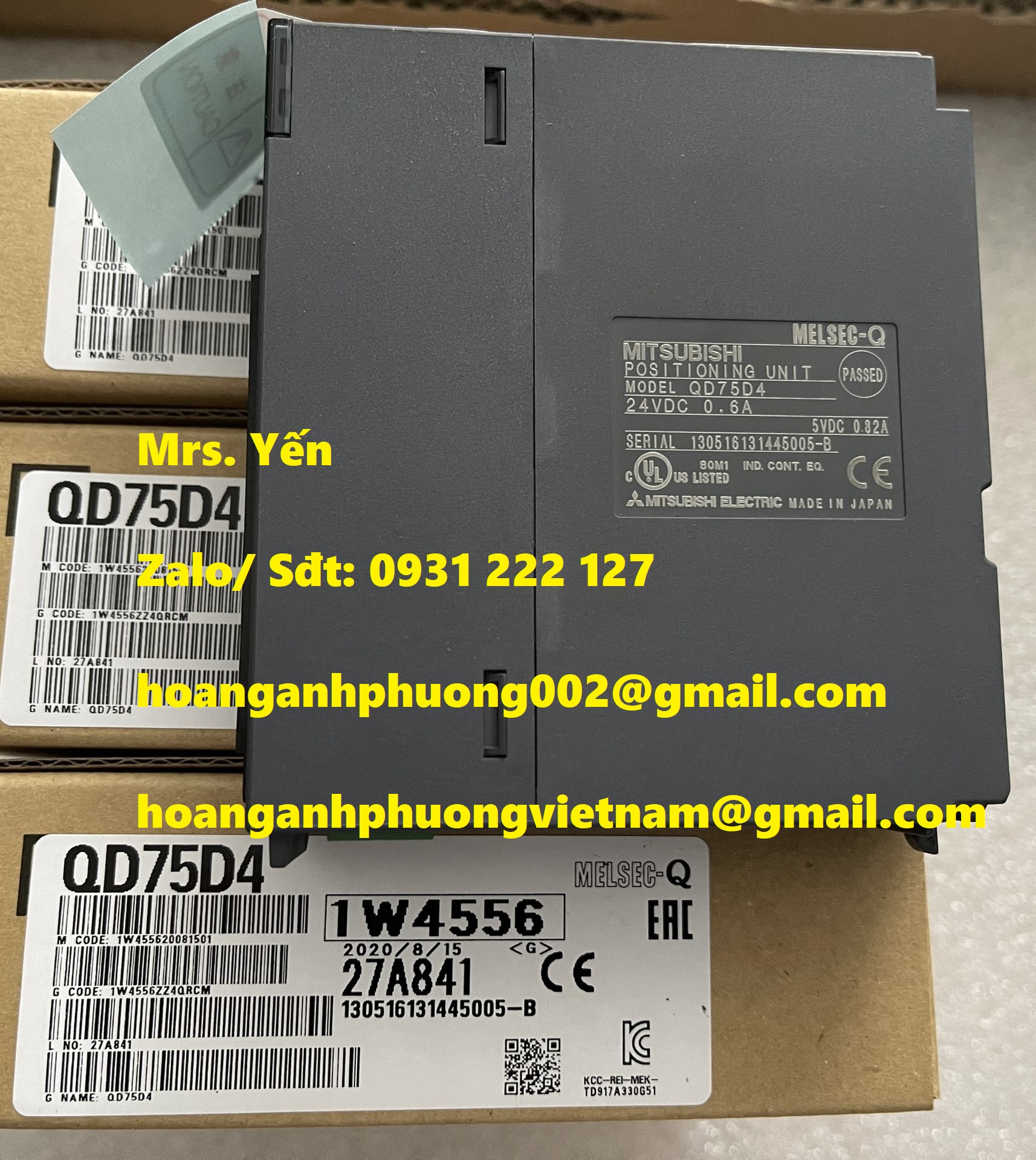 QD75D4 CHUYÊN NHẬP KHẨU MÔ ĐUN MITSUBISHI GIÁ TỐT, MỚI 100%