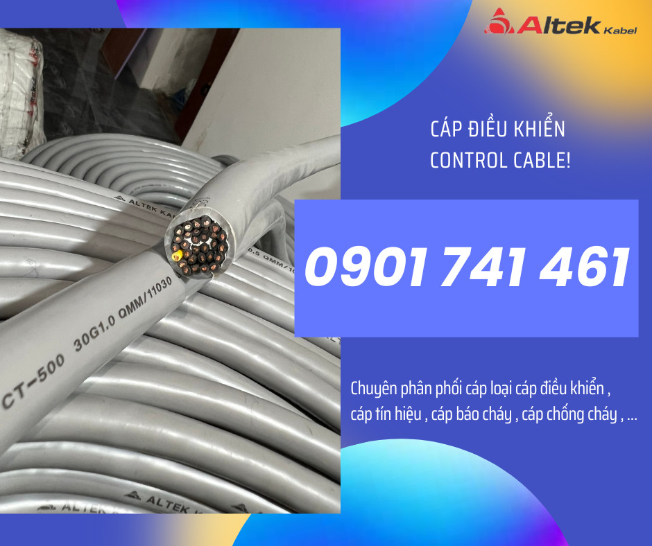 Nhà phân phối cáp điều khiển Altek Kabel Hồ Chí Minh, Đà Nẵng, Hà Nội