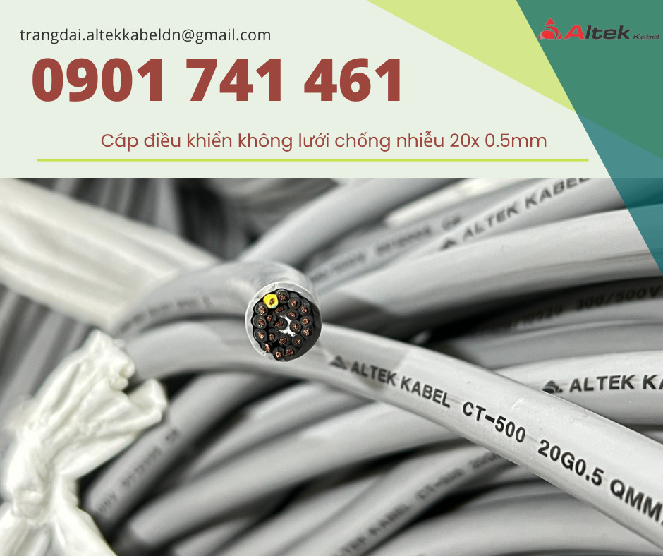 Nhà phân phối cáp điều khiển Altek Kabel Hồ Chí Minh, Đà Nẵng, Hà Nội