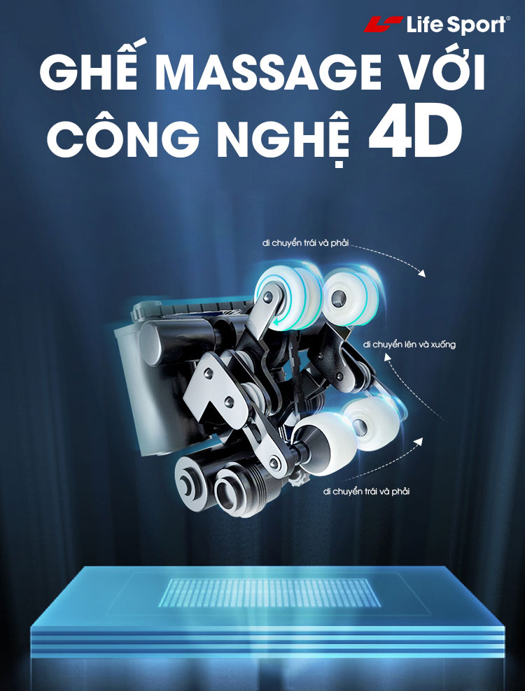 Cơ hội duy nhất - Săn ghế massage Lifesport LS-2900