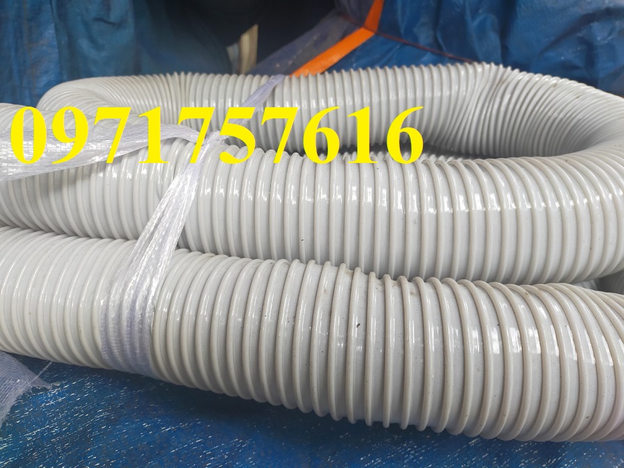 Ống hút bụi gân nhựa phi 60-Báo giá ống hút bụi gân nhựa