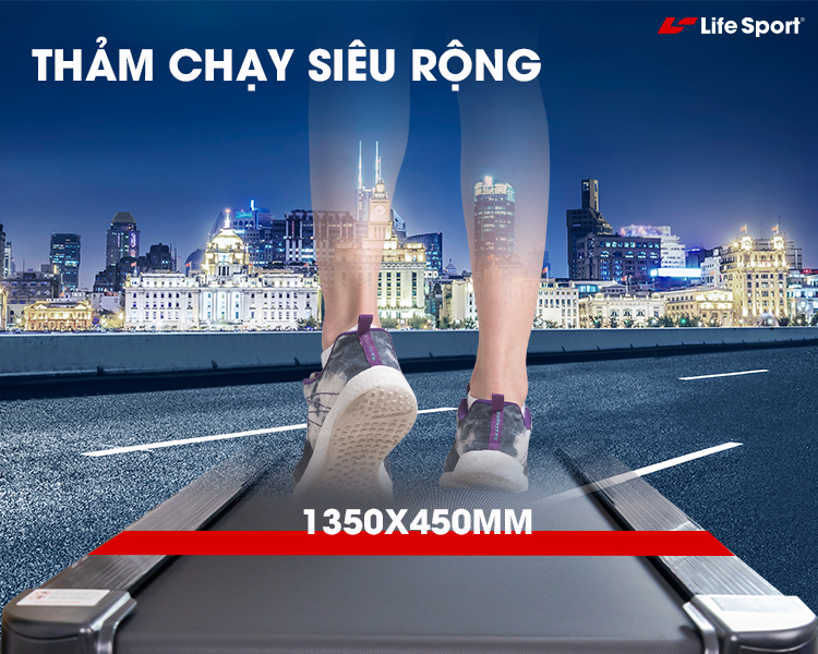 Máy chạy bộ lifesport ls _4800 tặng ngay quà hấp dẫn