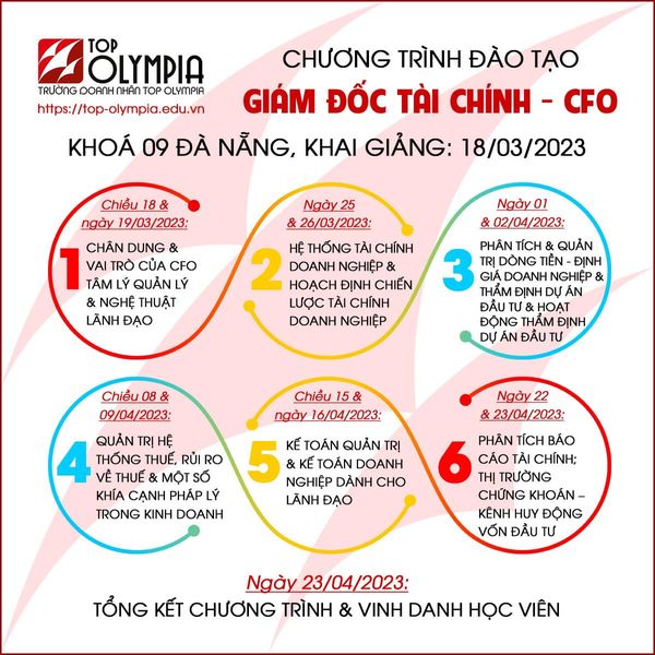 Khai giảng hoá học CFO - Giám đốc tài chính tại Top Olympia