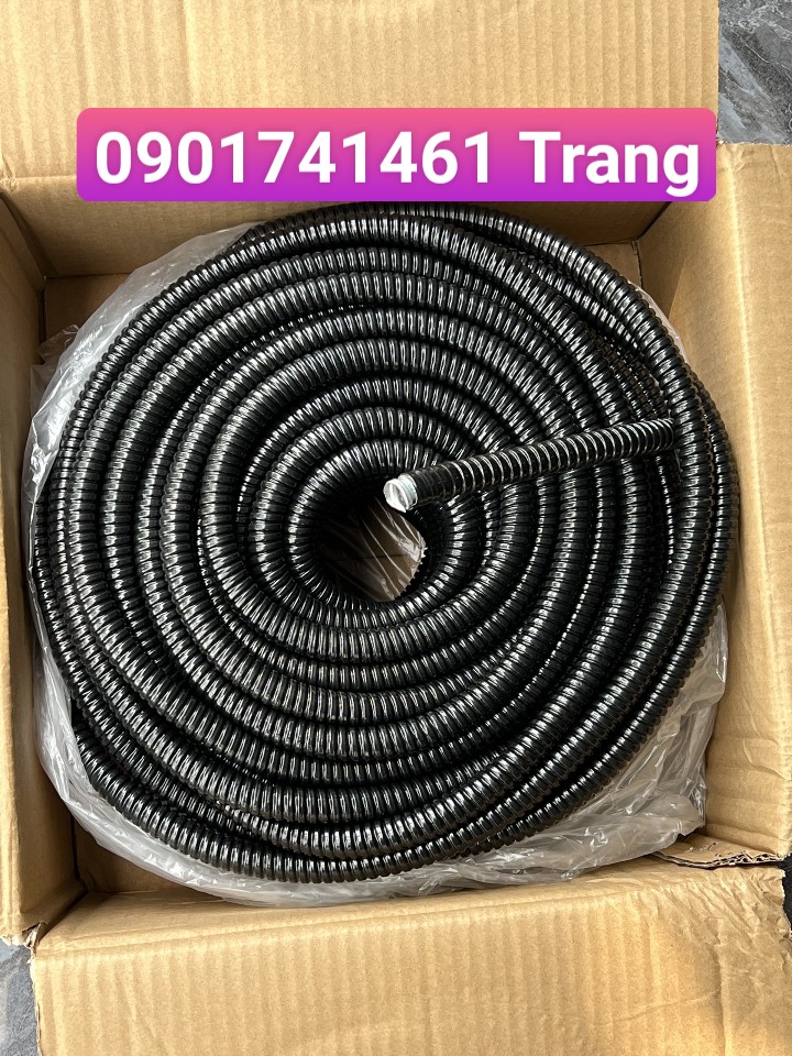 Ống ruột gà lõi thép bọc nhựa pvc giá tốt tại Đà Nẵng, Hà Nội, HCM